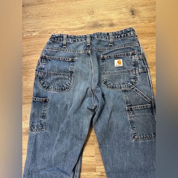 Vintage Carhartt Women’s Work Jeans – Size 8x32 – Made in Mexico - Picture 9 of 9